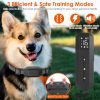 Dog Training Collar with Remote 2624FT 3 Modes Beep Shock Vibration Electric Rechargeable Correction Device IP67 Waterproof Transmitter Receiver for d