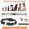 Dog Training Collar with Remote 2624FT 3 Modes Beep Shock Vibration Electric Rechargeable Correction Device IP67 Waterproof Transmitter Receiver for d