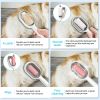 Cat Hair Brush With Water, Sticky Brush For Cats, 4 In-1 Cat Grooming Brush Creative Update Cat Dog Grooming Comb With Water Tank Double-Sided Hair Re