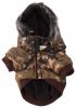 Metallic Fashion Pet Parka Coat