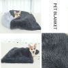 Dog Bed And Extra Matching Cover Sheet Dog Crate Pad Ultra Soft Dog Bed Mat Washable Pet Kennel Bed With Non-Slip Bottom Fluffy Plush Sleeping Mat For