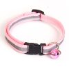 Nylon Collar Reflective With Small Bell For Dog & Cat; Dog Collar; Adjustable dog collar